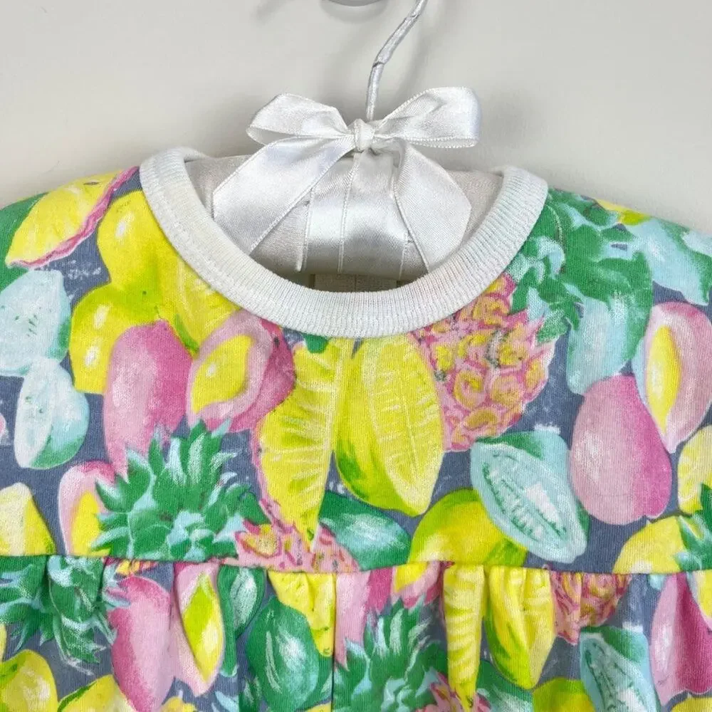 Vintage Yummy Kids Fruit Romper 24 Months